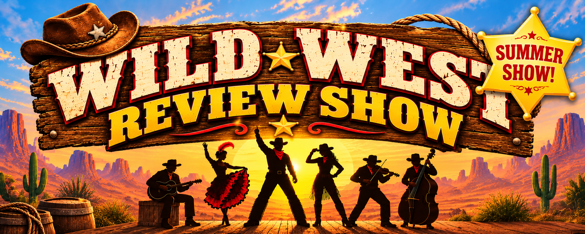 Wild West Review Show - Touchwood Summer Show 2027